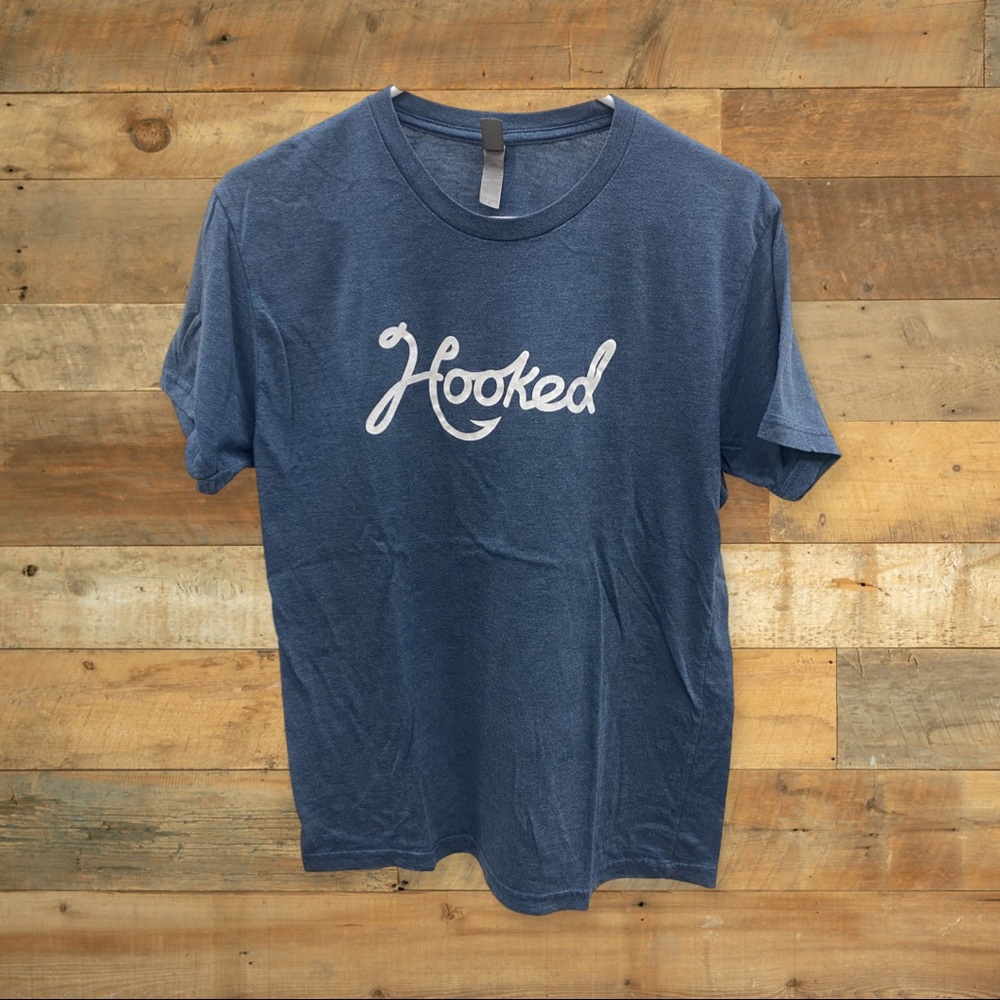 Hooked Tee Blue Medium